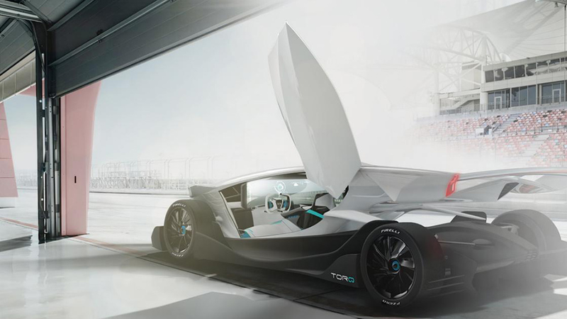 Illustration for article titled This Windowless Autonomous Racer Promises A 4-Minute Le Mans Lap